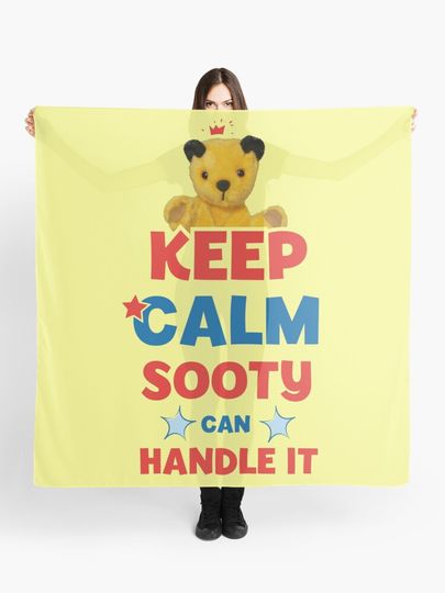 Discover Sooty Keep Calm Sooty Can Handle It | Scarf