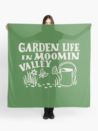 Discover Moomin Garden Life In Moominvalley Watering Can | Scarf