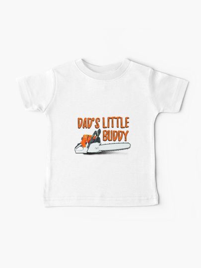 Discover Dad&apos;s little buddy | Baby T-Shirt