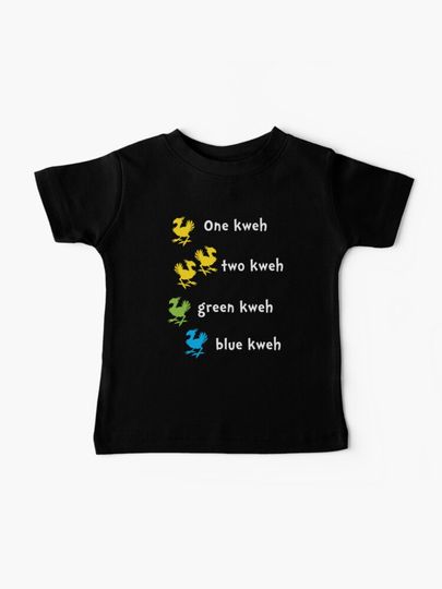 Discover One Kweh Two Kweh Baby T-Shirt