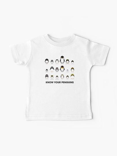 Discover Know Your Penguins | Baby T-Shirt