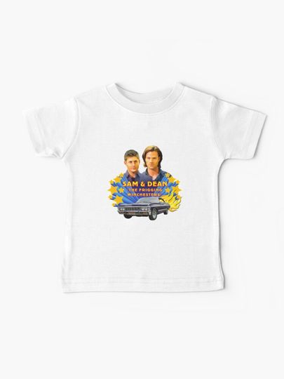 Discover Sam & Dean Vintage Transfer | Baby T-Shirt
