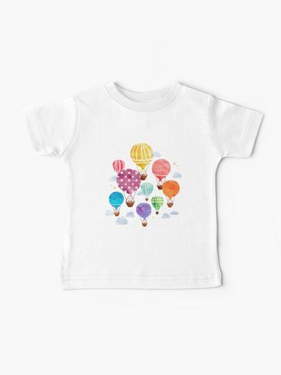 Discover Hot Air Balloon | Baby T-Shirt
