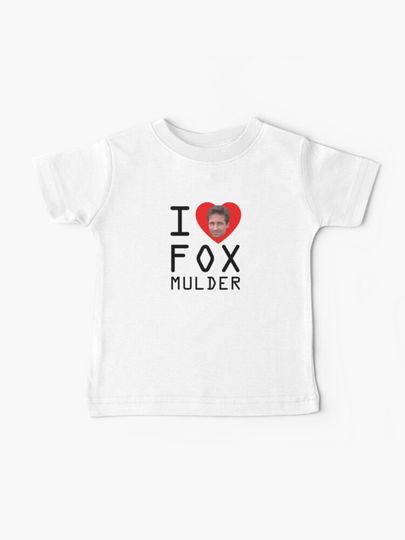 Discover I Heart Fox Mulder | Baby T-Shirt