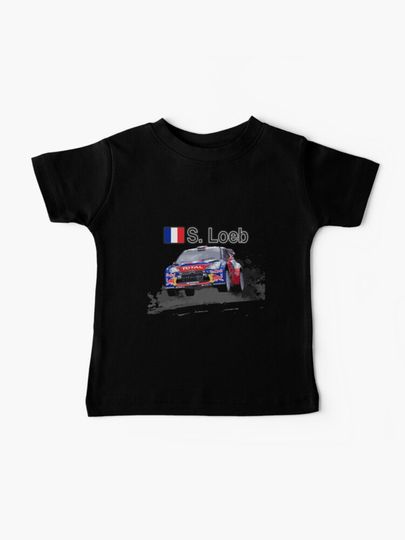 Discover Sebastien Loeb WRC | Baby T-Shirt