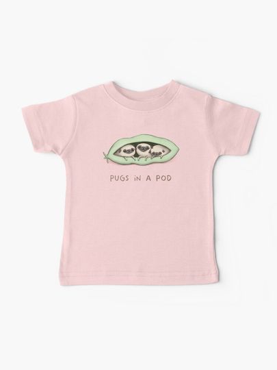 Discover Pugs in a Pod | Baby T-Shirt
