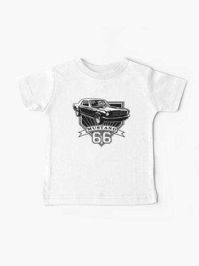 Discover 66 Mustang Coupe | Baby T-Shirt