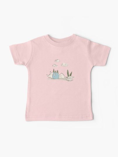 Discover Rabbit bunny daydreaming | Baby T-Shirt