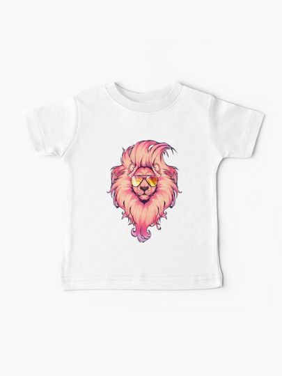 Discover Summer Lion  | Baby T-Shirt