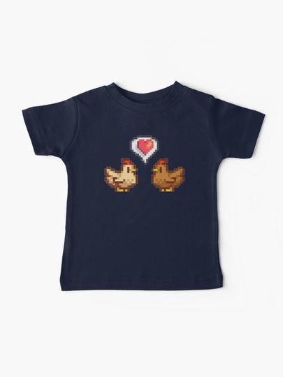 Discover Stardew Valley Chicken Love   | Baby T-Shirt