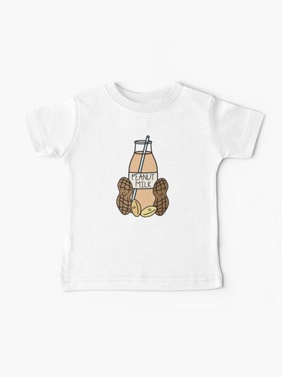 Discover Peanut Milk Bottle  | Baby T-Shirt
