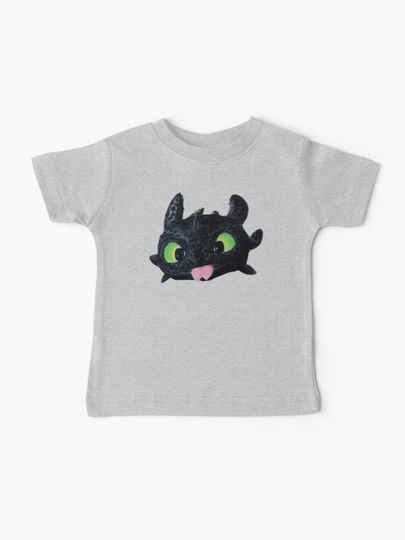 Discover Toothless Doing Blep | Baby T-Shirt