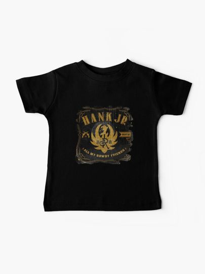 Discover Man Hank Williams Jr Tee | Baby T-Shirt