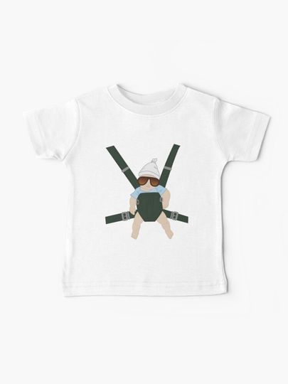 Discover Hangover Baby Carlos in Carrier | Baby T-Shirt
