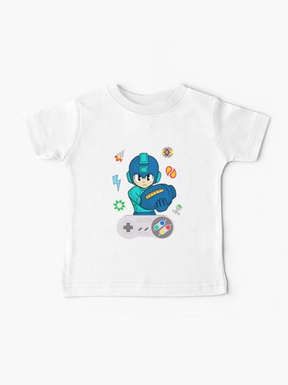 Discover Console Megaman | Baby T-Shirt
