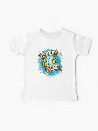 Discover Hello Bees! Colorized | Baby T-Shirt