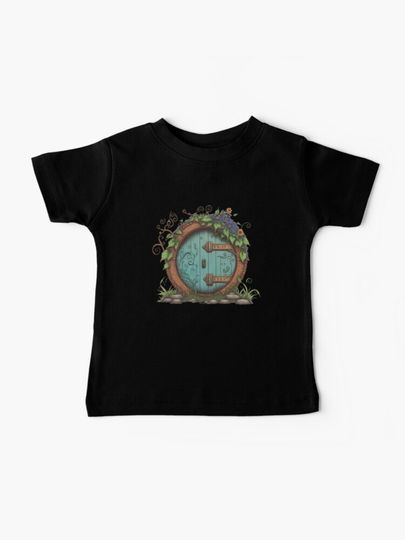 Discover Beautiful Round Door - White - Fantasy | Baby T-Shirt