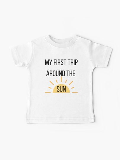 Discover My First Trip Around the Sun Onesie | Baby T-Shirt