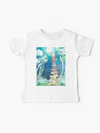 Discover Reaching for the moon | Baby T-Shirt