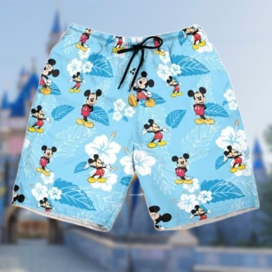 Discover Mouse Movie Summer Beach Shorts