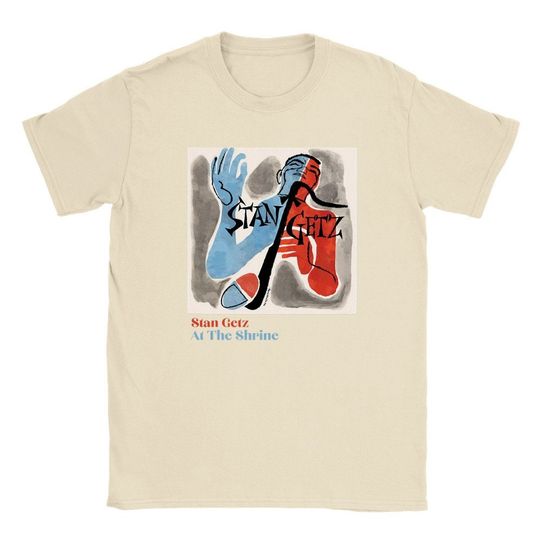 Discover Classic Sax Player Tribute T-shirt - Stan Getz Jazz Shirt for Music Lovers