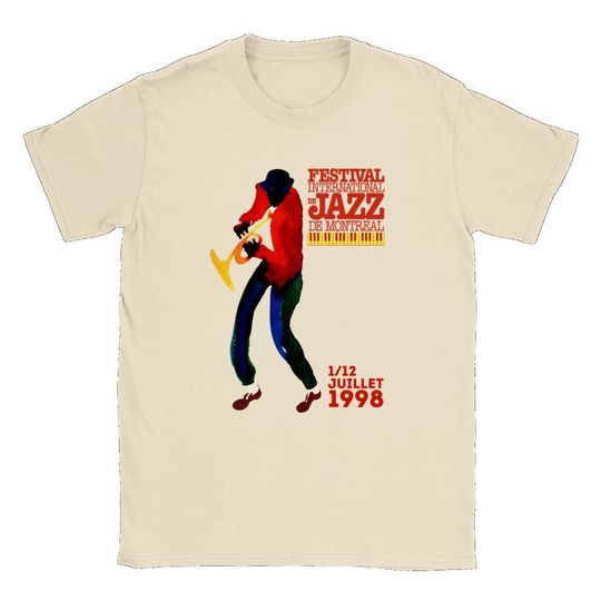 Discover Montreux Jazz Festival '98 Vintage Tee - Tribute for Jazz Lovers