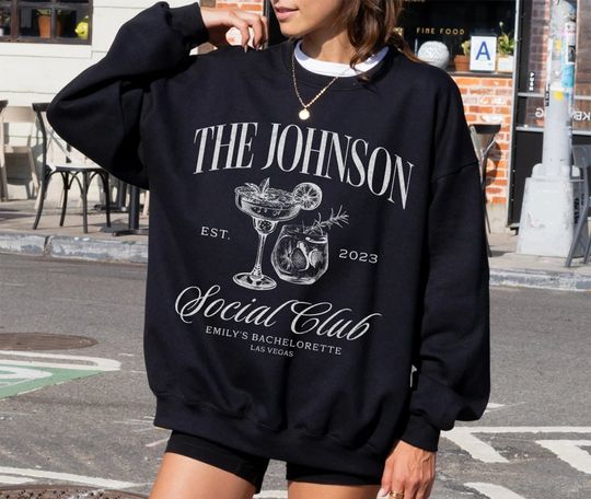 Discover Bachelorette Merch, Charleston Bachelorette, Custom Name Crewneck Sweatshirt