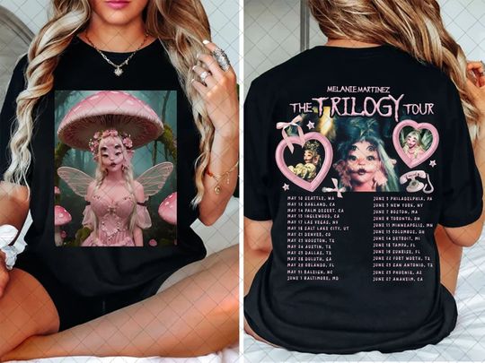 Discover Melanie Martinez The Trilogy Tour 2024 Shirt, Portals Album Shirt, Melanie Martinez Shirt