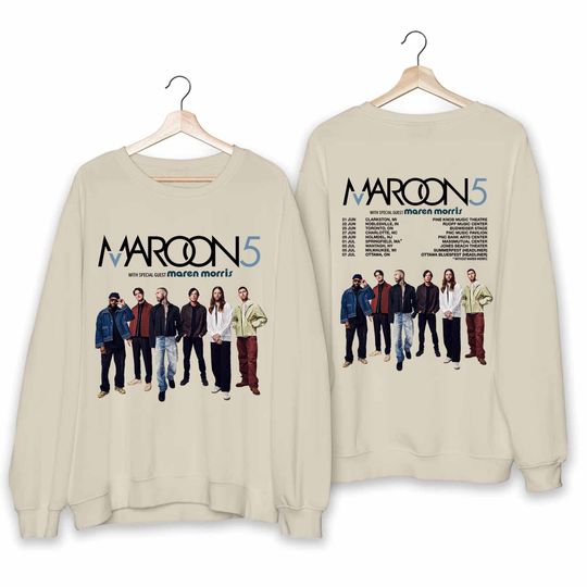 Discover Maroon 5 2024 Tour Sweatshirt