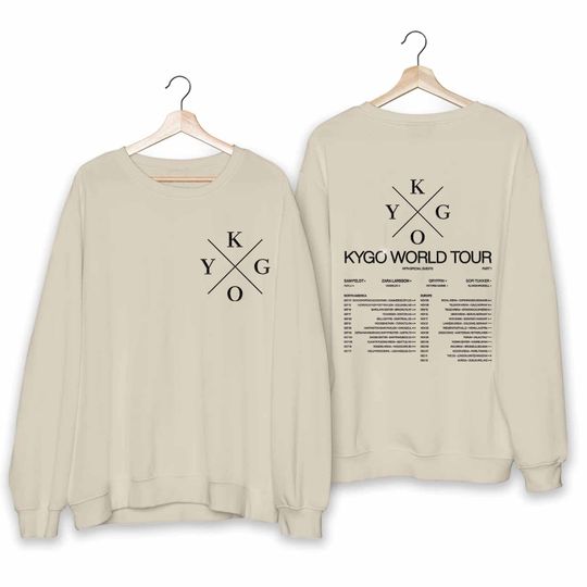 Discover Kygo World Tour 2024 Sweatshirt