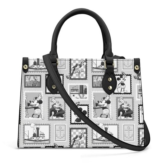 Discover Steamboat Willie Bag Steamboat Willie Faux Leather Handbag