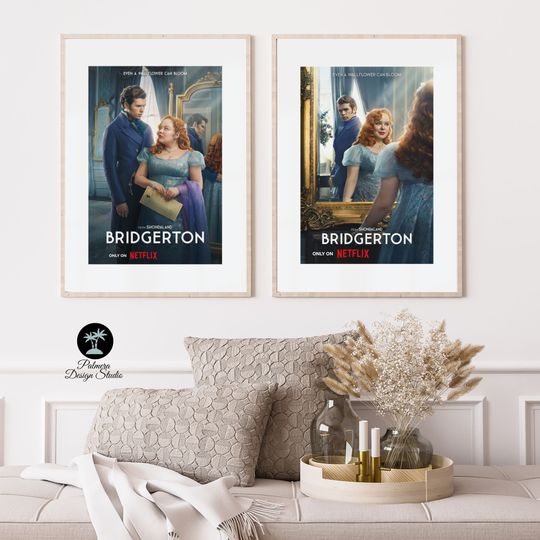 Discover Penelope and Colin Bridgerton wall art  Poster