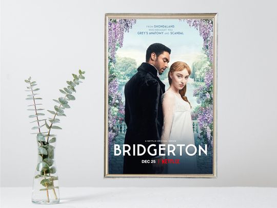Discover Bridgerton Season 1 Movie Poster- Vintage Movie Poster
