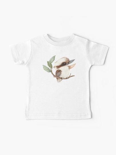 Discover Cute aussie baby kookaburra for nursery | Baby T-Shirt