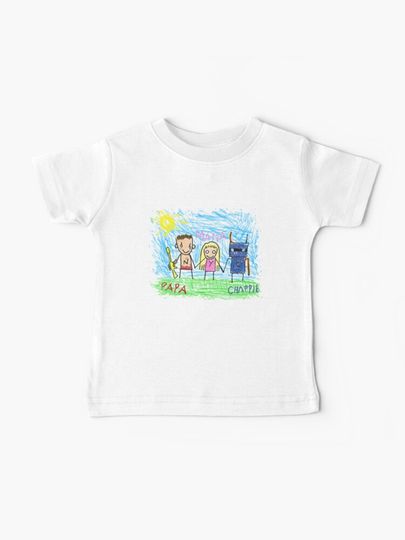 Discover Chappie Family | Baby T-Shirt