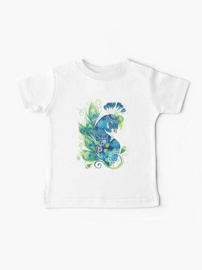 Discover BOHO PEACOCK | Baby T-Shirt