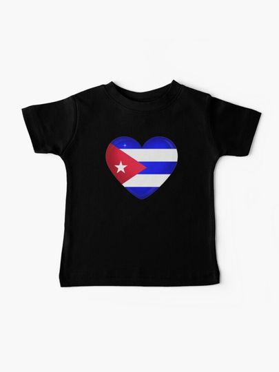 Discover My heart is in Cuba, Love Cuba. | Baby T-Shirt