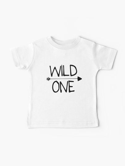 Discover Wild One with arrow | Baby T-Shirt