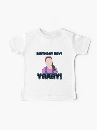 Discover Mrs Rachel - Birthday Boy | Baby T-Shirt