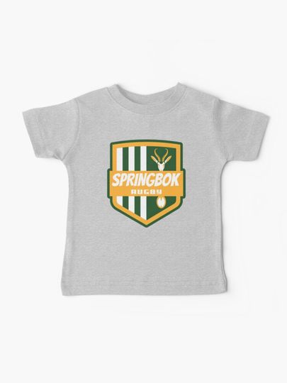 Discover Springbok Rugby Shield | Baby T-Shirt