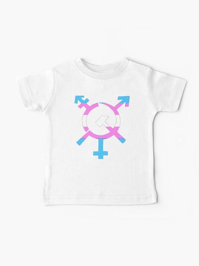 Discover Trans Communist Symbol | Baby T-Shirt