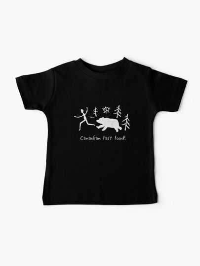 Discover Canadian Fast Food | Baby T-Shirt
