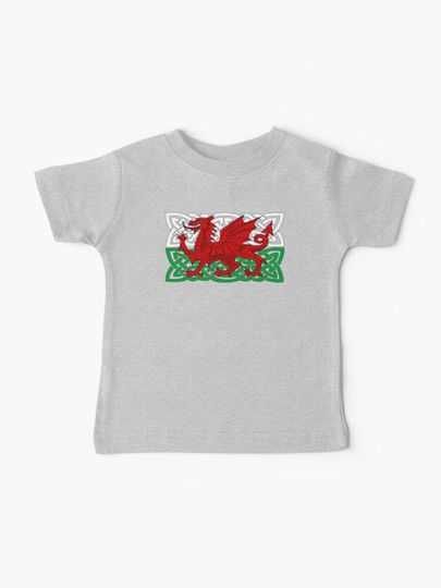 Discover Y Ddraig Goch | Baby T-Shirt
