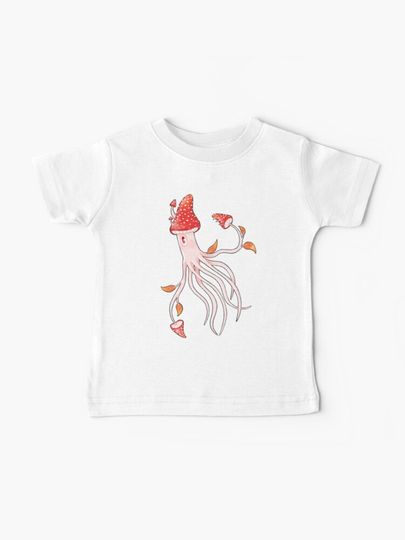 Discover Toadstool Squid | Baby T-Shirt