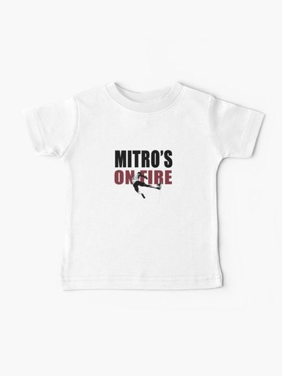 Discover Mitro s on fire | Baby T-Shirt