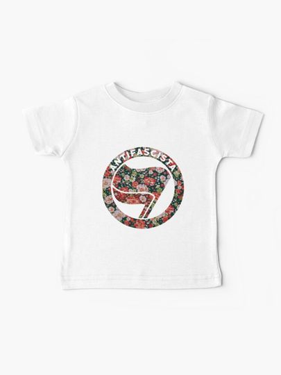 Discover Antifa Floral Essential  | Baby T-Shirt