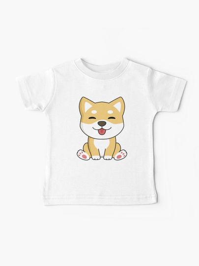 Discover Cute Shiba Inu Dog Gift Women Gifts Girls Kawaii Shiba Inu | Baby T-Shirt