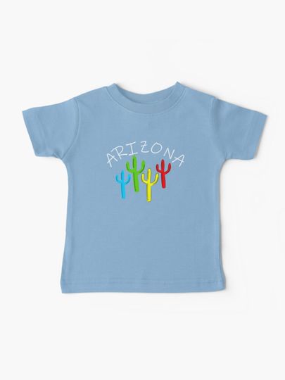 Discover Arizonna Whimsical Cactus #2 | Baby T-Shirt