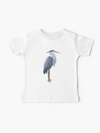 Discover Great Blue Heron | Baby T-Shirt