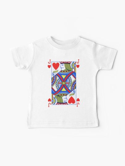 Discover Jack of Hearts Shirt| Easy Group Halloween Costume| Deck Of Cards | Baby T-Shirt